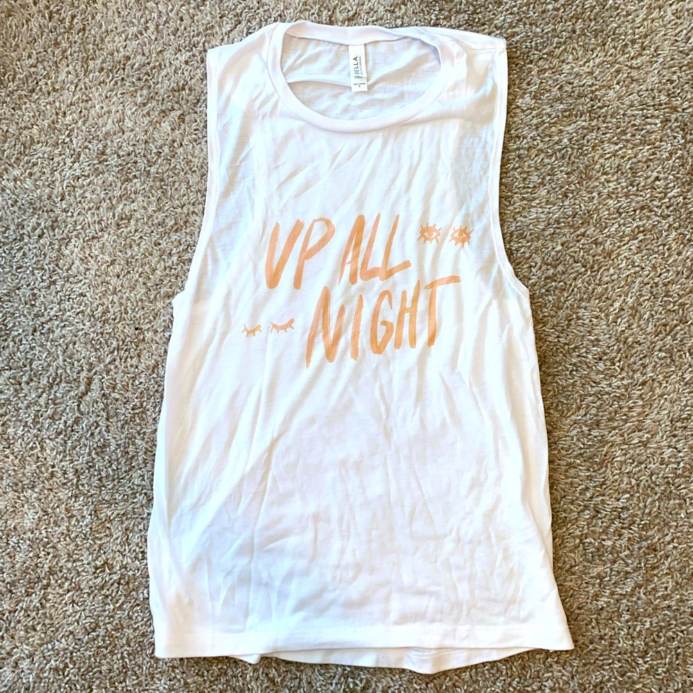 Hey Sleepy Baby tank top